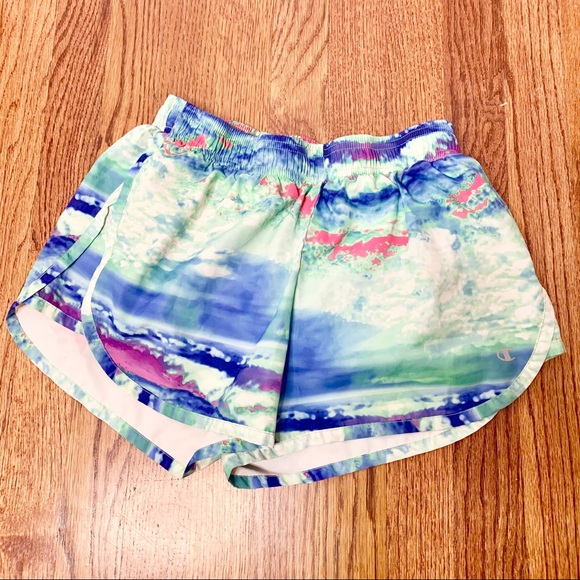 Champion Pants - Champion watercolor running shorts S